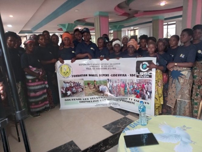  Uvira: 4ème anniversaire de la fondation Daniel Dépens, les femmes membres renouvellent leur confiance et engagement