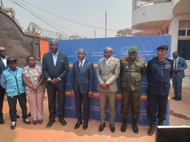  SUD-KIVU : Renforcement de la justice dans la province, le gouverneur Jean-Jacques Purusi reçoit la délégation de la mission intersectorielle des nations Unies 